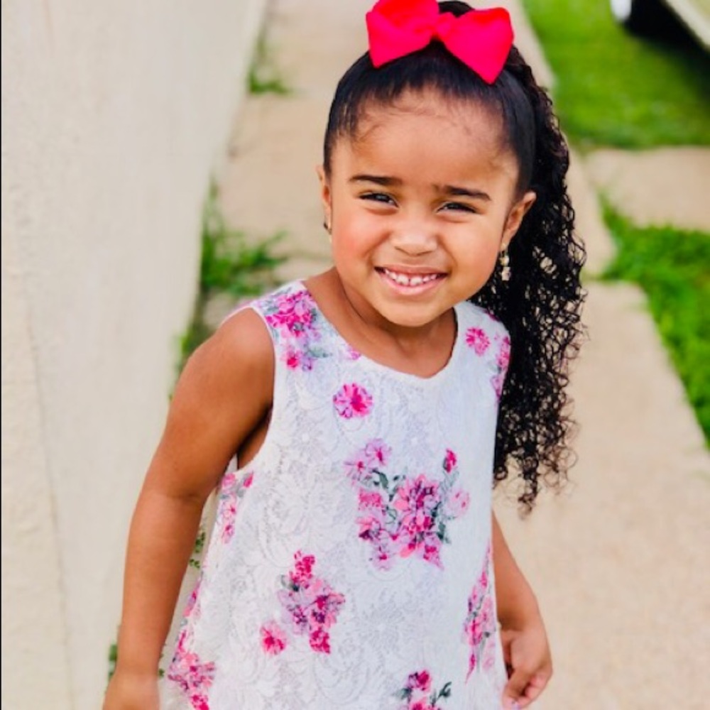 Toddler floral dress
